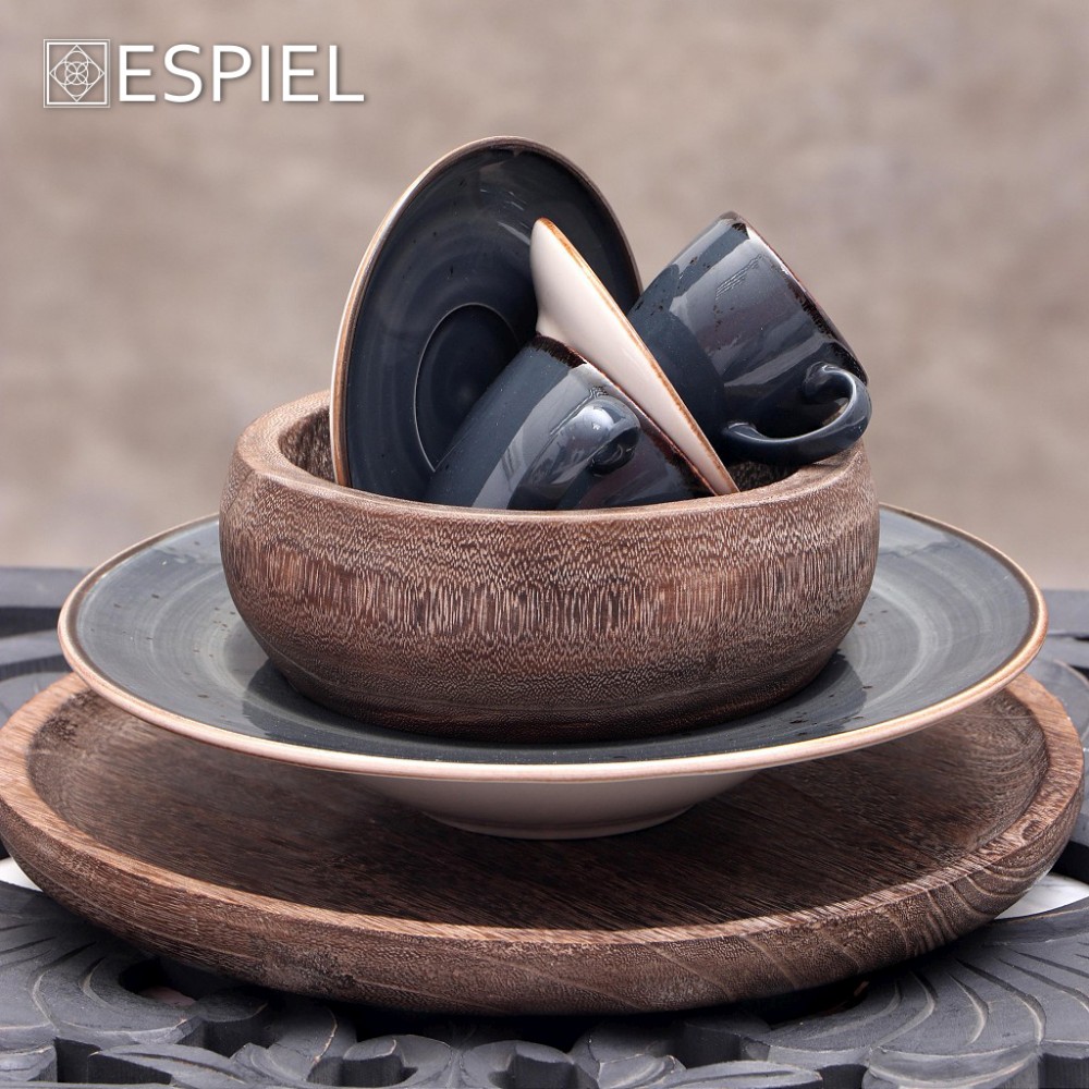 Espiel TERRA GREY ΦΛΙΤΖΑΝΙ & ΠΙΑΤΑΚΙ ΚΑΠ. JUMBO 350ML 16x8EK