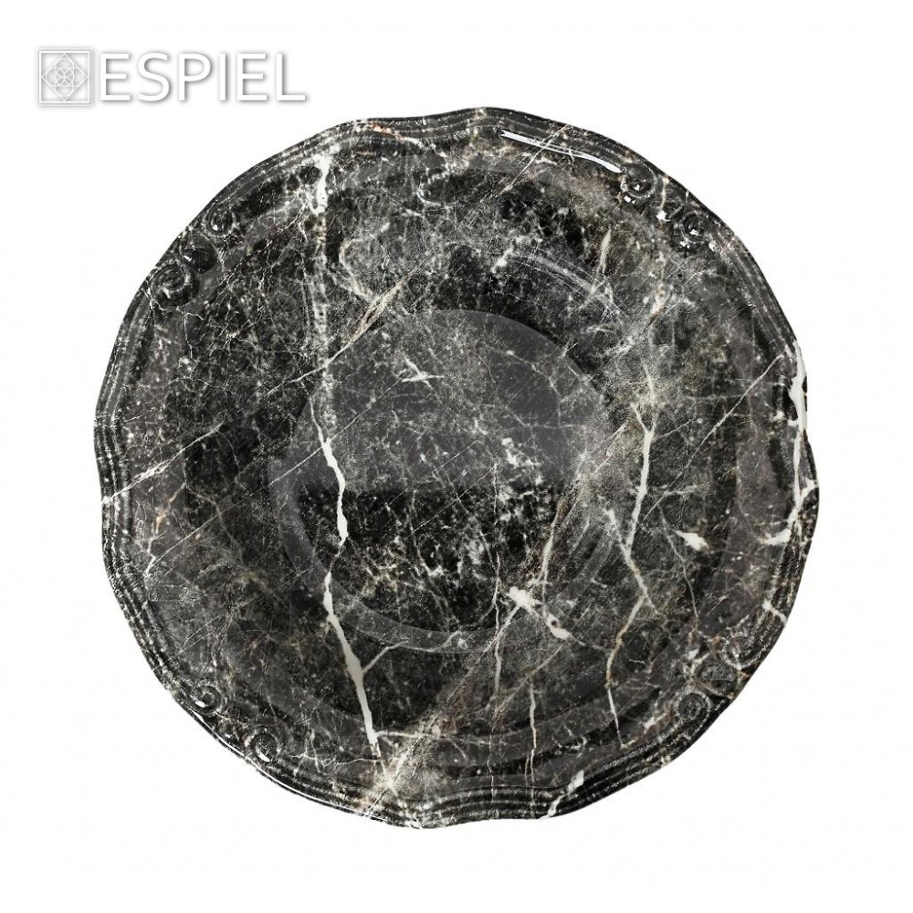 Espiel DIS. MARBLE ΠΙΑΤΕΛΑ ΣΤΡΟΓΓ. ΜΑΥΡΟ 33ΕΚ