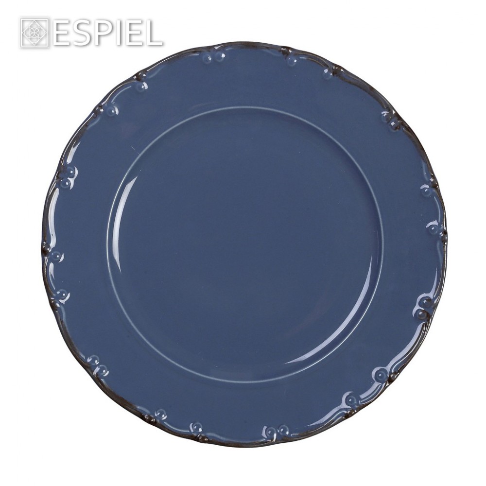 Espiel DIS. LIANA ΠΙΑΤΟ ΦΡΟΥΤΟΥ ΓΑΛΑΖΙΟ ΜΕ ΚΑΦΕ RIM 19ΕΚ (smA)