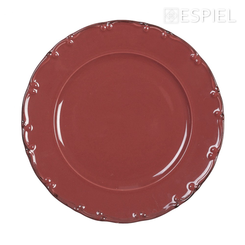 Espiel DIS. LIANA ΠΙΑΤΟ ΦΡΟΥΤΟΥ ΣΚ. ΡΟΖ ΜΕ ΚΑΦΕ RIM 19ΕΚ (smA)