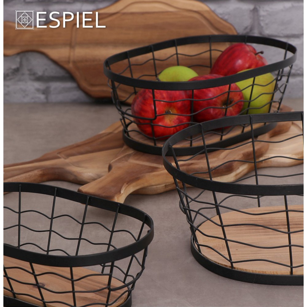 Espiel ΚΑΛΑΘΙ ΜΕΤΑΛ. ΜΟΚΑ M 30Χ21Χ11ΕΚ.