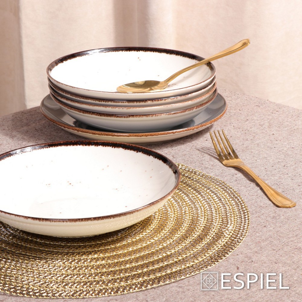 Espiel DIS. ΣΟΥΠΛΑ ΣΤΡΟΓΓ. ΧΡΥΣΟ PET/PVC 38ΕΚ (smA)