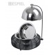 Espiel CHAFFING DISH ΜΕ ΒΑΣΗ ΣΤΗΡ. ΚΑΠ. ΚΑΙ ΔΙΠΛΟ ΔΟΧΕΙΟ SS/ΑΛΟΥΜ/ΣΙΔΗΡ. ΜΑΥΡΟ 6000ML GEL WAX 50Χ50Χ42-69ΕΚ