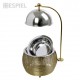 Espiel CHAFFING DISH ΜΕ ΒΑΣΗ ΣΤΗΡ. ΚΑΠ. ΚΑΙ ΔΙΠΛΟ ΔΟΧΕΙΟ SS/ΑΛΟΥΜ/ΣΙΔΗΡ. ΧΡΥΣΟ 2500ML GEL WAX 30Χ30Χ33-55ΕΚ