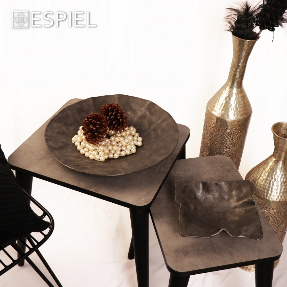 Espiel ΤΡΑΠΕΖΑΚΙ ΟΡΘΟΓ. SET/3 ΓΚΡΙ MDF 60-45-30ΕΚ