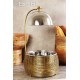 Espiel CHAFFING DISH ΜΕ ΒΑΣΗ ΣΤΗΡ. ΚΑΠ. ΚΑΙ ΔΙΠΛΟ ΔΟΧΕΙΟ SS/ΑΛΟΥΜ/ΣΙΔΗΡ. ΧΡΥΣΟ 1500ML GEL WAX 25Χ25Χ30-49ΕΚ