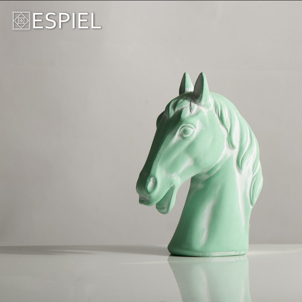 Espiel ΚΕΦΑΛΙ ΑΛΟΓΟΥ ΠΡΑΣΙΝΟ 19Χ10Χ24ΕΚ.