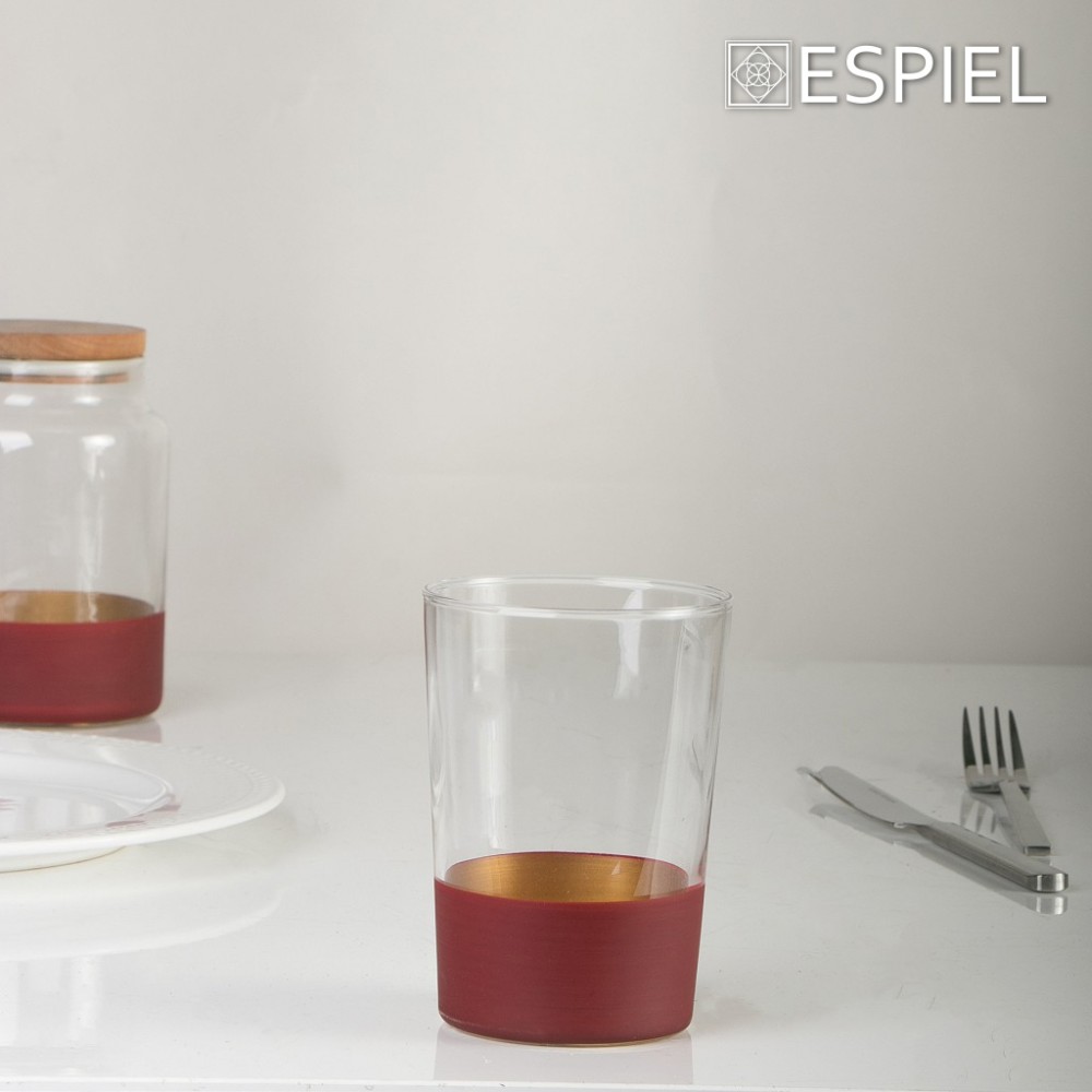 Espiel DIS. ALFA RED-GOLD ΔΟΧΕΙΟ ΜΕ ΚΑΠΑΚΙ 635ML 10X11EK. (smC)