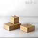 Espiel ΔΟΧΕΙΟ ΜΕ ΚΑΠΑΚΙ BAMBOO ΤΕΤΡ. 9X9X9EK
