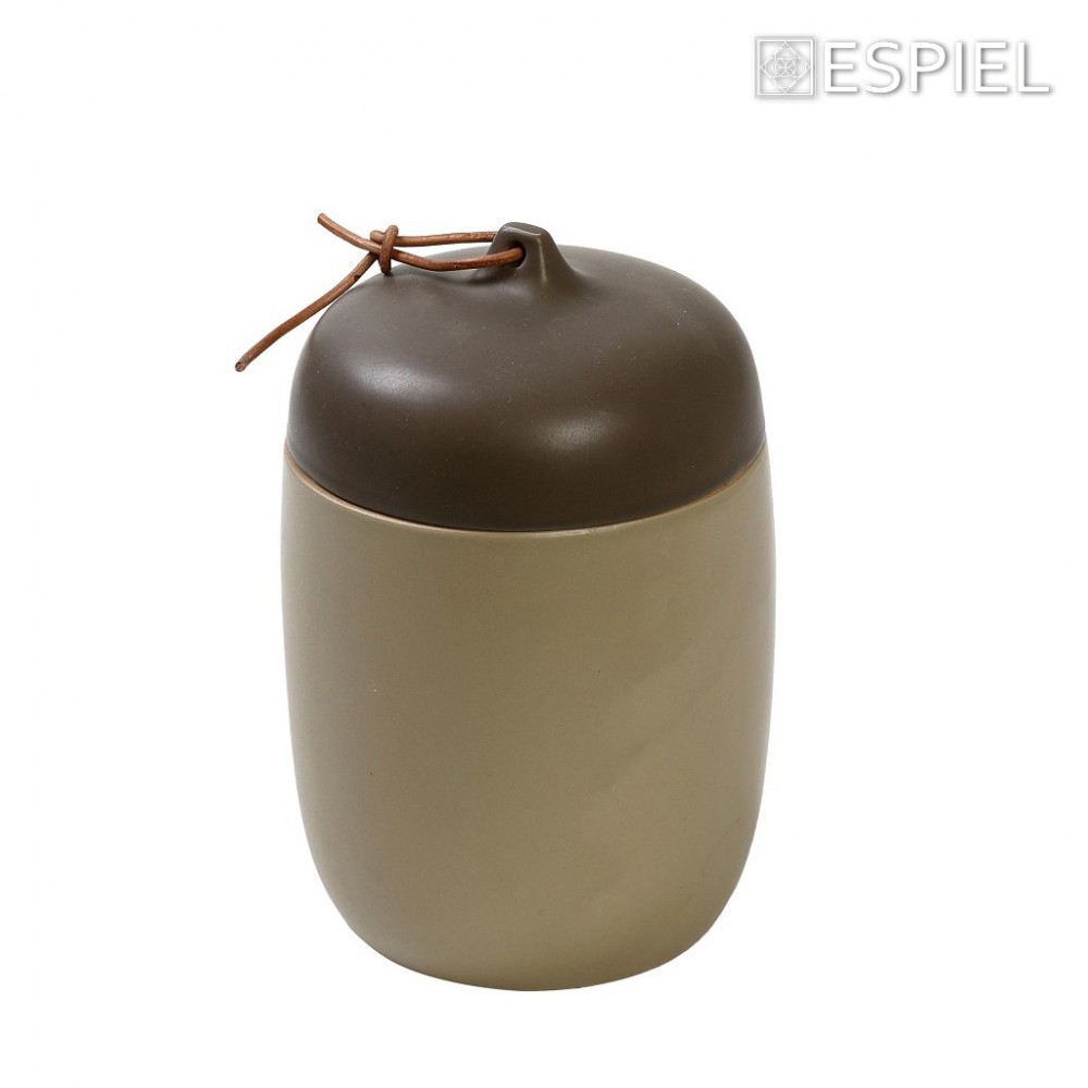 Espiel ΑΡΩΜΑΤΙΚΟ ΚΕΡΙ AMBER&TONKA 2% ΚΕΡΑΜ. ΜΕ ΚΑΠΑΚΙ ΠΡΑΣΙΝΟ 19ΕΚ 60 ΩΡΕΣ ΚΑΥΣΗΣ