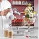 Espiel PETITE PATISSERIE PLATE-DOME H:15,3 D:26,4CM P/72 GB1.OB2