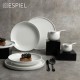 Espiel MONACO ΠΙΑΤΟ ΡΗΧΟ ΣΤΡΟΓΓ. NORDIC/STEP IVORY 26Χ26Χ2ΕΚ