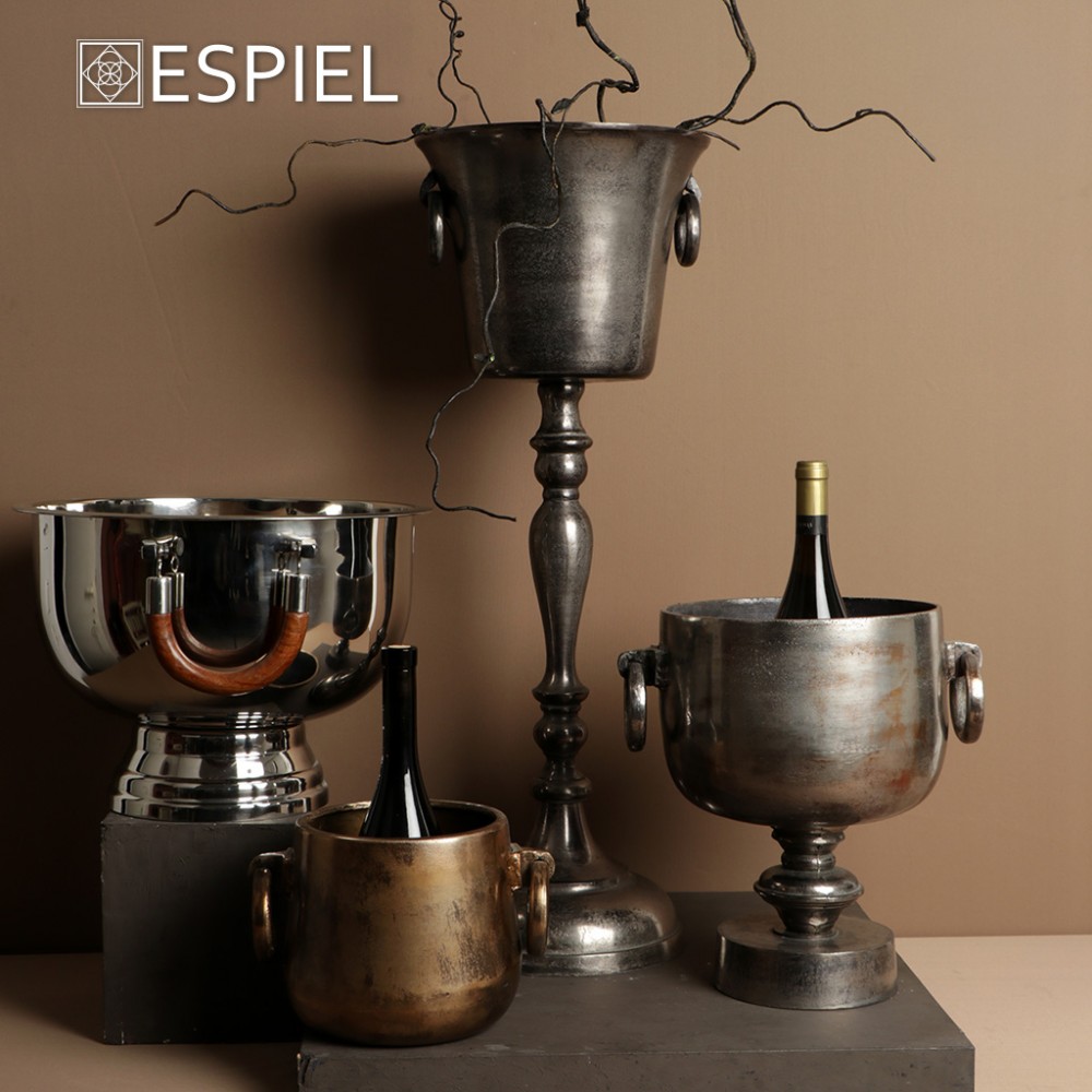 Espiel ΣΑΜΠΑΝΙΕΡΑ ΑΛΟΥΜ. ΜΠΡΟΝΖΕ ΜΕ ΛΑΒΕΣ 26Χ20Χ17ΕΚ