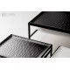 Espiel BLACK ΔΙΣΚΟΣ ΜΠΟΥΦΕ GN1/1 53Χ32,5ΕΚ WAVY MATTE ΜΕΛΑΜΙΝΗΣ