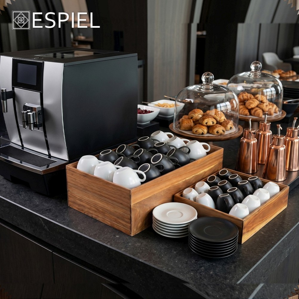 Espiel MORGAN MATTE BLACK ΦΛΙΤΖΑΝΙ & ΠΙΑΤΑΚΙ ΚΑΠΟΥΤΣΙΝΟ 220CC 14Χ14Χ8ΕΚ