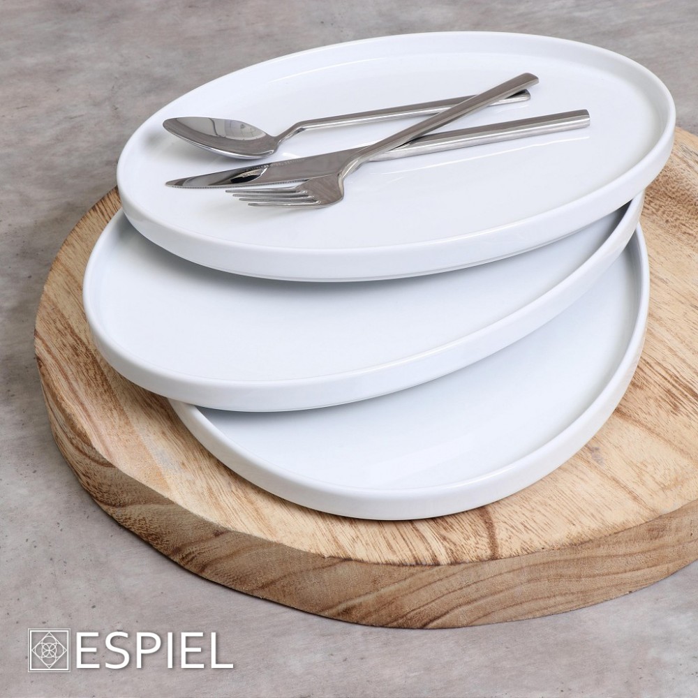 Espiel GOOD MOOD st ΠΙΑΤΕΛΑ STEP ΟΒΑΛ ΛΕΥΚΗ 36X26X2,4EK