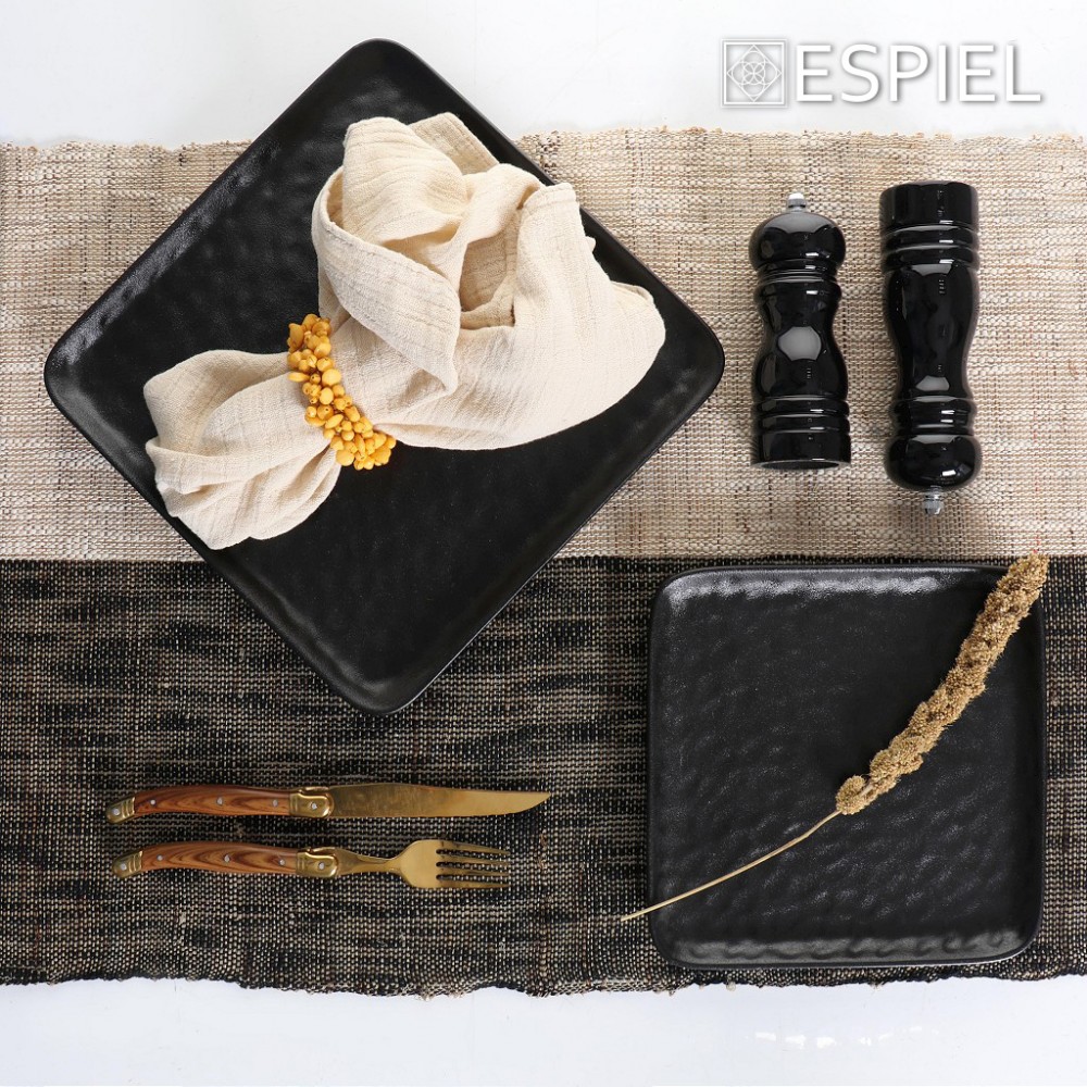 Espiel ANTIQUE CUT ΜΑΧΑΙΡΙ STEAK ΧΡΥΣΟ ΛΑΒΗ - NEW BLADE-  ΧΡΩΜΑ ΞΥΛΟΥ SS420 1,5MM 23EK