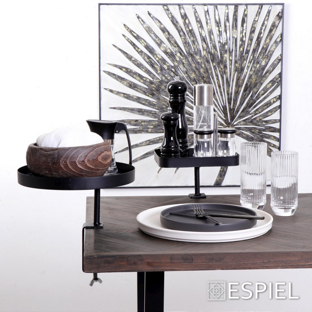 Espiel ΠΙΝΑΚΑΣ ΜΕΤΑΛΛΙΚΟΣ ''ΜΑΥΡΗ ΦΤΕΡΗ'' 81,5Χ81,5ΕΚ