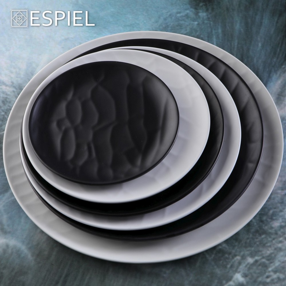 Espiel BLACK ΠΙΑΤΟ ΡΗΧΟ ΣΤΡΟΓΓ. 17ΕΚ WAVY MATTE ΜΕΛΑΜΙΝΗΣ