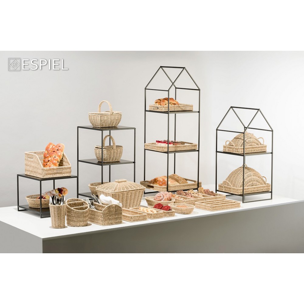 Espiel ΨΩΜΙΕΡΑ SYNTH. RATTAN ΣΤΡΟΓΓ. S ΜΠΕΖ D19Χ5ΕΚ
