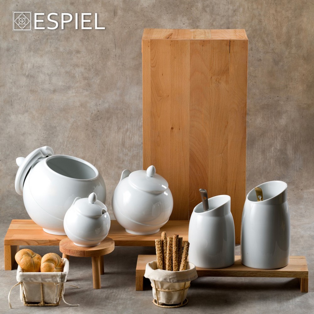Espiel DIS. ΚΑΛΑΘΙ ΣΤΡΟΓΓ. COTTON ΜΕ ΨΑΘΙΝΟ STAND 12X12X9EK