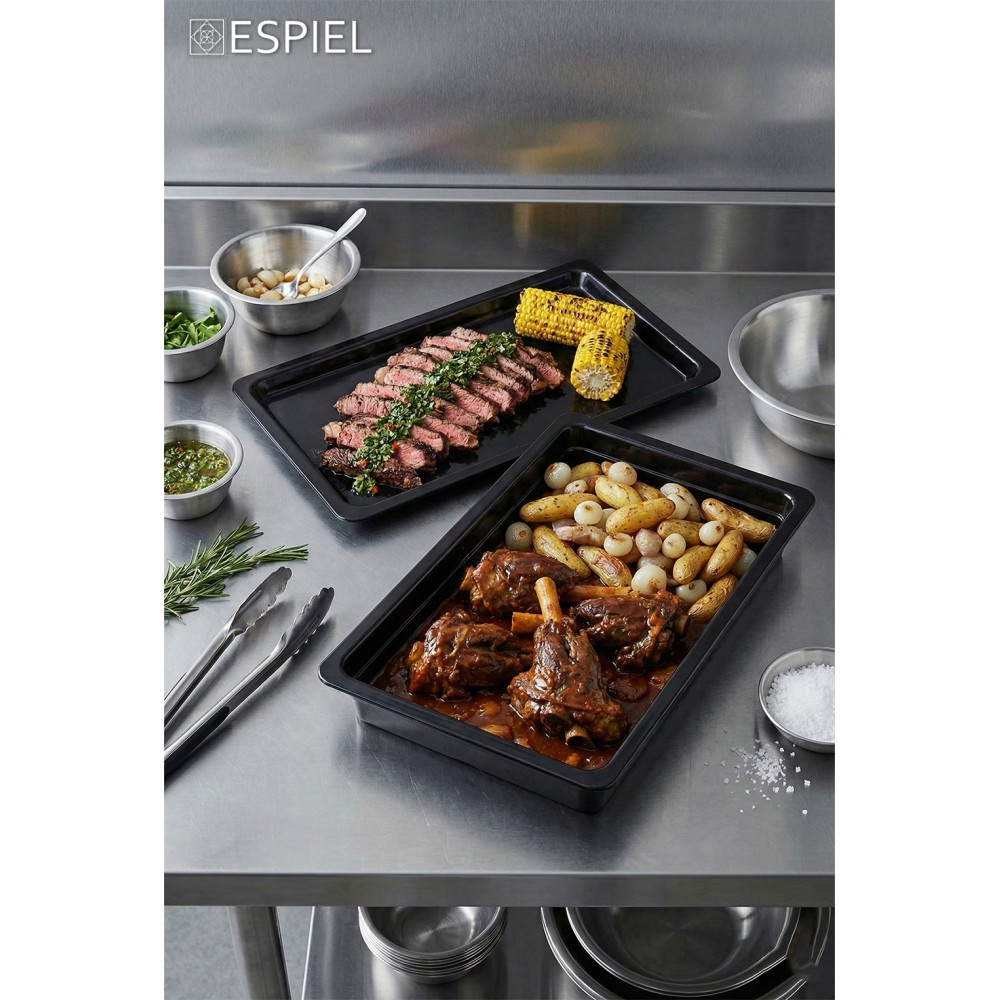 Espiel ΓΑΣΤΡΟΝΟΜΟΣ GN1/1 ΜΑΥΡΟ ΓΥΑΛΙΣΤ. ΜΕΛΑΜΙΝΗΣ 53Χ32,5Χ2ΕΚ  (smA)