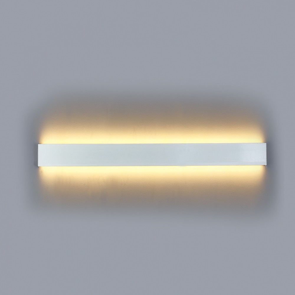 InLight Επιτοίχιο φωτιστικό LED 16W 3000K από χρώμιο μέταλλο D:80cm (43013-CH)
