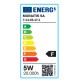 InLight E14 LED Filament C35 5watt (7.14.05.17.1)