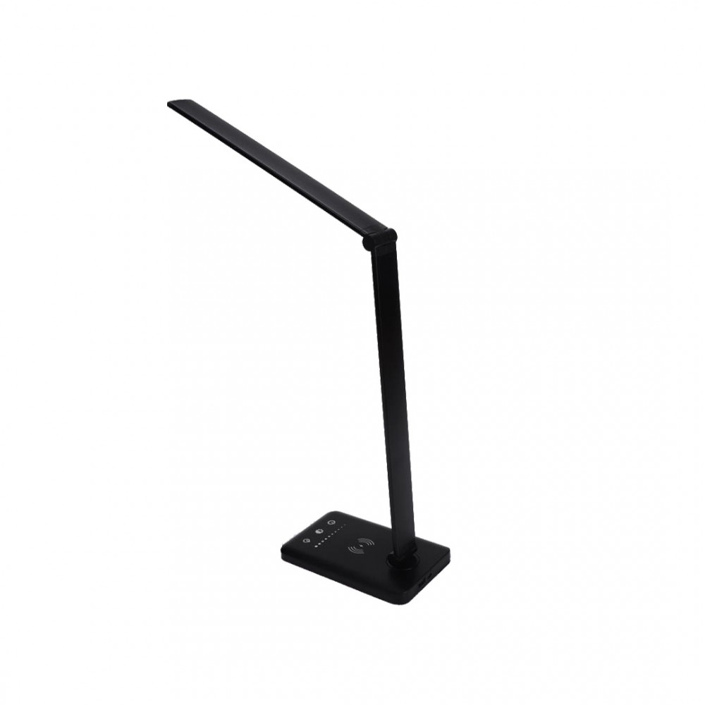 InLight Επιτραπέζιο φωτιστικό LED 7W 3CCT (by touch) σε μαύρο χρώμα D:39cm (3045-BL)