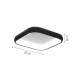InLight Πλαφονιέρα οροφής LED 40W 3CCT από χρυσαφί μέταλλο και λευκό ακρυλικό D:45cm (42031-Golden)
