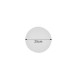 Inlight Επιτοίχιο φωτιστικό λευκό από γύψο LED 8W 3000K D:25cm (43052-White)