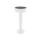 Inlight Rechargeable LED 2W 3CCT Touch Table White Lamp D:22x9cm (3053-White)