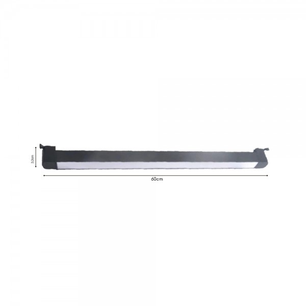InLight Γραμμικό φωτιστικό LED 40W 4000K σε λευκή απόχρωση (T1-06002-White)
