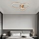 Inlight Φωτιστικό οροφής LED 75W 3CCT (by switch on base) D:80cm (6094-A-Golden)
