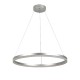 Inlight Κρεμαστό φωτιστικό LED 45W 3CCT (by switch on base)  D:60cm (6095-C-Silver)