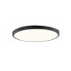 InLight Πλαφονιέρα οροφής LED 20W 3CCT (by switch on base) από μαύρο μέταλλο και ακρυλικό D:30cm (42035-D-Black)