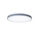 InLight Πλαφονιέρα οροφής LED 28W 3CCT (by switch on base) από γκρι μέταλλο και ακρυλικό D:40cm (42035-C-Gray)