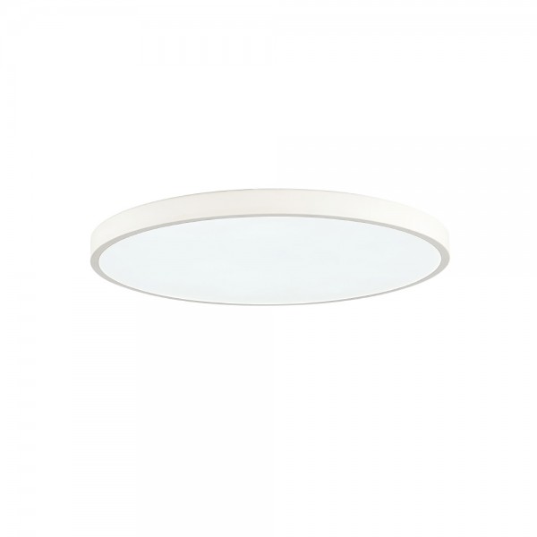 InLight Πλαφονιέρα οροφής LED 20W 3CCT (by switch on base) από λευκό μέταλλο και ακρυλικό D:30cm (42035-D-White)