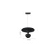 Inlight Κρεμαστό Φωτιστικό LED 5W 3CCT για Ultra-Thin μαγνητική ράγα σε μαύρη απόχρωση D:23X20cm (TMU0240-Black)