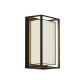 it-Lighting Isabella LED 12W 3000K Outdoor Wall Lamp Black D:100x145x245mm (80205511)
