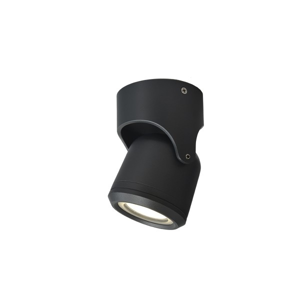 it-Lighting Crescent 1xGU10 Outdoor Spot Anthracite D:90x90x130mm (80206044)