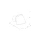 it-Lighting Canyon 1xGU10 Outdoor Wall Lamp Black D:100x105x135mm (80206214)