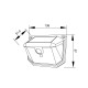 it-Lighting Montbel LED 12W 3000K Solar Outdoor Wall Lamp Black D:138x97x51,5mm (80206511S)