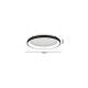 Inlight Πλαφονιέρα οροφής LED 28W 3CCT από λευκό μέταλλο και ακρυλικό D:60x5cm (42044-B-White)