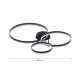 Inlight Φωτιστικό οροφής LED 75W 3CCT (by switch on base) D:80cm (6094-A-Golden)