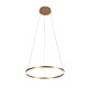 Inlight Κρεμαστό φωτιστικό LED 45W 3CCT (by switch on base) D:100cm (6095-AA-Golden)