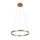 Inlight Κρεμαστό φωτιστικό LED 45W 3CCT (by switch on base) D:100cm (6095-AA-Golden)