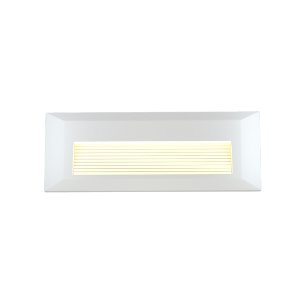 it-Lighting Mono LED 3W 3CCT Outdoor Wall Lamp White D:22cmx2.8cm (80201720)