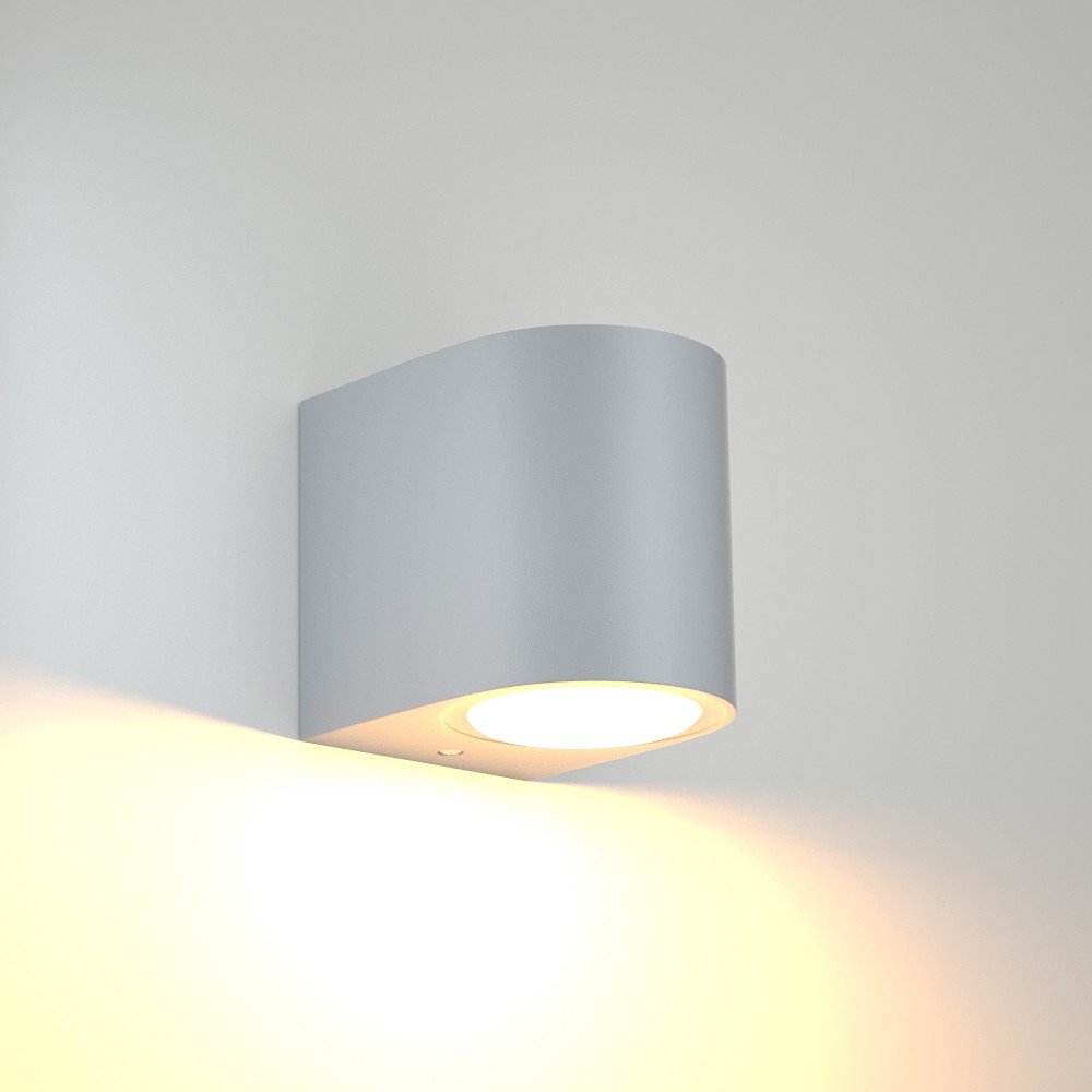 it-Lighting Powell 1xGU10 Outdoor Up or Down Wall Lamp Anthracite D:9cmx8cm (80200244)