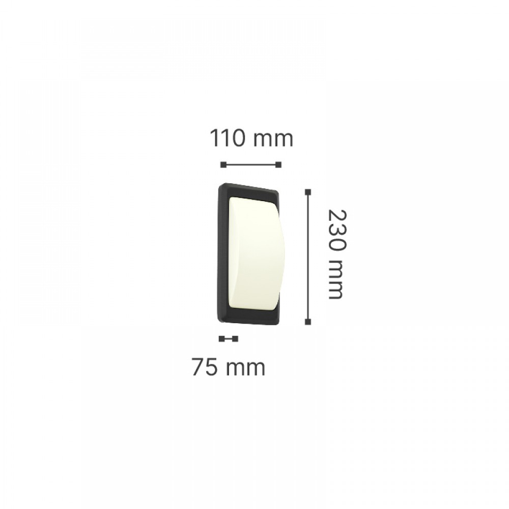 it-Lighting Wilson 2xG9 Outdoor Up-Down Wall Lamp White D:23cmx11cm (80202824)